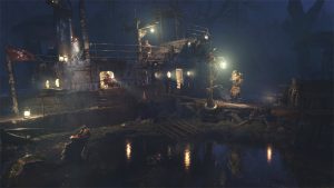The game has an ongling day and night cycle, and unlike when you were underground, this really changes the levels in many ways.